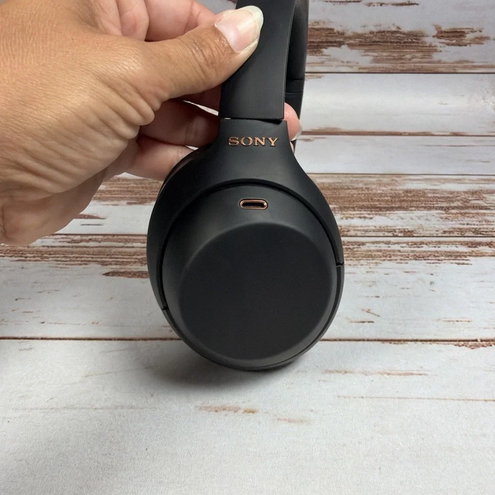 Sony WH-1000XM4 Wireless Noise Canceling Headphones Black Over Ear Bluetooth